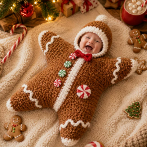 Baby's First Christmas Keepsake Star Outfit